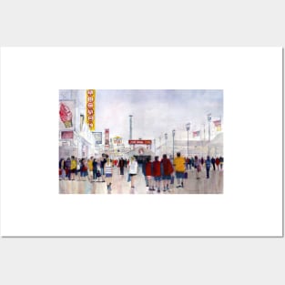 Seaside Heights - Midway - Jersey Shore Posters and Art